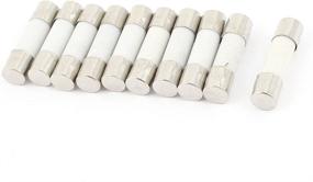 img 1 attached to Uxcell 10Pcs Ceramic Fuses Tubes