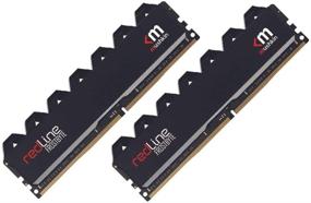 img 3 attached to 💾 Mushkin Redline Black DDR4 64GB UDIMM Memory Kit - 3600MHz CL-18 - 288-pin 1.35V Desktop RAM - Non-ECC - Dual-Channel - FrostByte Black Heatsink - MRC4U360JNNM32GX2