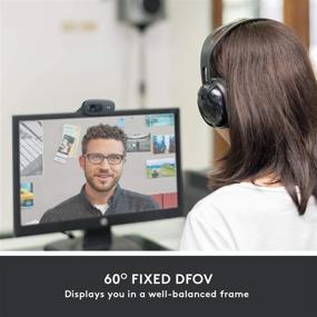 img 2 attached to 💻 Enhance Your Video Calls with Logitech C505 HD Webcam - Premium 720p External USB Camera with Long-Range Microphone for Desktop or Laptop - PC and Mac Compatible