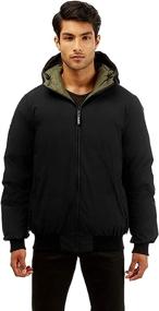 img 3 attached to Reversible Men's Puffer Jacket: Triple F.A.T. Goose Verso, Down Jacket for enhanced SEO