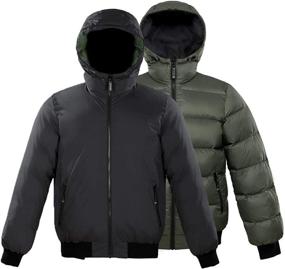 img 4 attached to Reversible Men's Puffer Jacket: Triple F.A.T. Goose Verso, Down Jacket for enhanced SEO