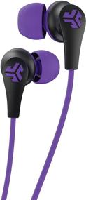 img 2 attached to 🎧 JLab Audio JBuds Pro Bluetooth наушники: титановые драйверы, 6-часовой аккумулятор, управление музыкой, шумоизоляция - черно-фиолетовые