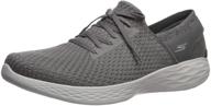 skechers women's you 15887 charcoal sneaker - stylish women's shoes for optimal comfort logo