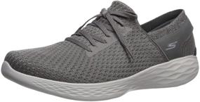 img 4 attached to Skechers Women's YOU 15887 Charcoal Sneaker - Stylish Women's Shoes for Optimal Comfort