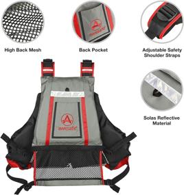 img 2 attached to Универсальный жилет Awesafe Adult Watersport