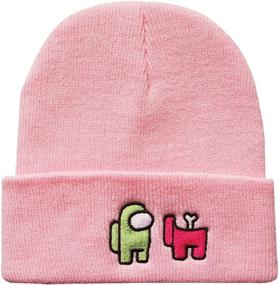 img 1 attached to Awyjcas Impostor Video Game Fashion Trend Winter Warm Knit Hat Beanie Cap for Children Adults Adolescents - Classic Cap