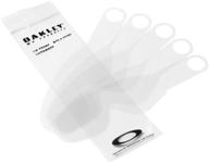 👀 oakley 01-149 mx o-frame tear-offs - 25-pack (clear, one size): high-quality goggles accessories logo