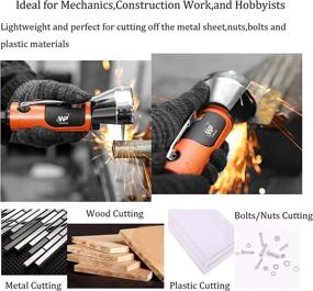 img 3 attached to WORKPAD 5-Piece Cutting Pneumatic Tools Set