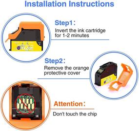 img 2 attached to 🖨️ OfficeWorldg Remanufactured 302XL Ink Cartridge Replacement for Epson Expression Premium XP-6000 XP-6100 Printer - 5 Pack (1 Photo Black, 1 Black, 1 Cyan, 1 Magenta, 1 Yellow)