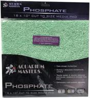 highly efficient phosphate reducer pad for aquarium 🐠 and terrarium filtration - cut-to-fit design for versatile filter compatibility logo