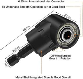 img 3 attached to Universal Adapter Screwdriver with Enhanced Attachment Functionality