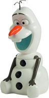 🥶 disney frozen olaf ceramic cookie jar: adorable sculpted kitchen storage logo