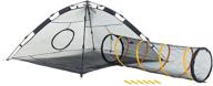 🐱 itent x-large cat tent for indoor and outdoor cat enclosures - portable cat playpen and tunnel for cats, rabbits, and small animals... логотип