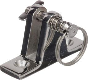 img 3 attached to Seachoice 75941 Deck Hinge for Bimini Top 🛥️ – Premium 316 Stainless Steel – Easy Quick Release Design