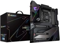 🎮 материнская плата gigabyte z490 aorus xtreme с процессором intel lga1200, набором микросхем z490, формата e-atx, 3 слотами m.2 с тепловой защитой, sata 6gb/s, usb 3.2 gen 2, встроенным wifi 6 ac, двумя портами thunderbolt 3, неотъемлемым usb dac, разработанная для гейминга. логотип