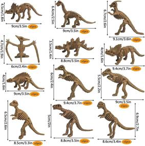 img 2 attached to Разнообразный набор декораций ко дню рождения с скелетами динозавров.