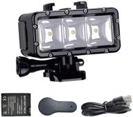 suptig xshot: waterproof led video light (45m), dimmable for optimal gopro camera performance logo