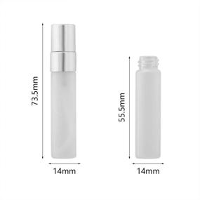 img 3 attached to 🌬️ Enslz Frosted Refillable Atomizer for Fragrance