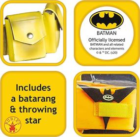 img 1 attached to 🤩 Enhance Your Batman Costume with the Rubies Yellow Utility Belt