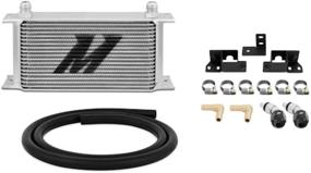 img 4 attached to 🚙 Mishimoto MMTC-WRA-07 Transmission Cooler for Jeep Wrangler JK 2007-2017 - Silver Finish