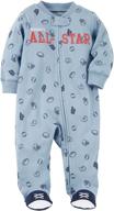 comfortable carters baby cotton sleep months boys' clothing sets - perfect for a good night's sleep! logo