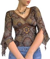 🌸 vintage floral print crop top shirt - y2k cardigan collared t shirt blouse for e girl streetwear: long sleeve button down style logo