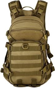 img 3 attached to 🎒 Versatile and Durable Huntvp 25L Tactical MOLLE Assault Military Backpack with Hydration Bladder Pocket - Must-Have for Outdoor Enthusiasts