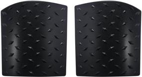 img 2 attached to Matte Black Cowl Body Armor Corner Guards for 🚙 Jeep JK & Wrangler Unlimited 2007-2018 - Hooke Road Exterior Accessories