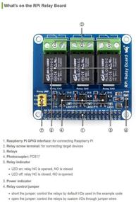 img 3 attached to 💡 Модуль реле высокого качества для Raspberry Pi 4 3 2 модели B B+ A+