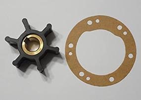 img 3 attached to 🔧 StayCoolPumps Yanmar Impeller Kit 124223-42092 with Gasket 124223-42110 for 2-3/4" Cover Replacement