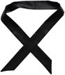 solid neckerchief handbag handle ribbon logo