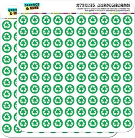 img 2 attached to 📅 0.5-inch Opaque Stickers for Planner, Calendar, Scrapbooking, and Crafting - Recycle Green