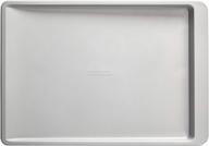 kitchenaid nonstick cookie slider: 13x18-inch baking tray in silver - high quality & easy release logo