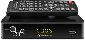 img 4 attached to Enhanced Ematic Digital TV Converter Box with Recording, Playback, Parental Controls [Model AT103B]
