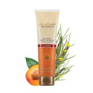 🍑 african extracts rooibos exfoliating face scrub: antioxidant gel exfoliator with apricot & rooibos, 50ml logo