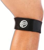 💪 relieve and protect with pro-tec athletics back of knee wrap logo