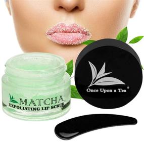 img 4 attached to 🍵 Green Tea Matcha Sugar Lip Scrub: Exfoliating & Hydrating Treatment for Dry, Chapped, and Cracked Lips – Best Peeling Solution for Plump, Youthful-looking Lips – Lip Polish