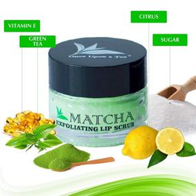 img 2 attached to 🍵 Green Tea Matcha Sugar Lip Scrub: Exfoliating & Hydrating Treatment for Dry, Chapped, and Cracked Lips – Best Peeling Solution for Plump, Youthful-looking Lips – Lip Polish