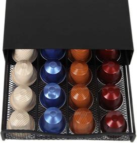 img 2 attached to ☕ Lily's Home Nespresso Compatible Capsule Drawer and Organizer - Holds up to 40 Capsules