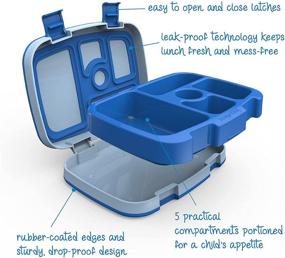 img 1 attached to 🍱 Bentgo Kids Children's Lunch Box: Fun and Functional Mealtime Companion