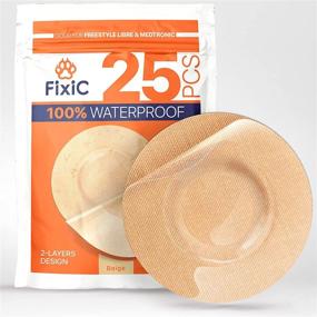 img 4 attached to 🔒 Revolutionary Freestyle Adhesive Patches: Secure Water Protection, Glue-Free Sensor, Ideal for Libre, Guardian, Enlite - Waterproof Covers for Libre - Extended Sensor Fixation!