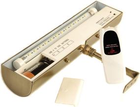 img 3 attached to 🔦 Concept 101L Cordless Remote Control LED Picture Light - Polished Brass (11.5 inch)