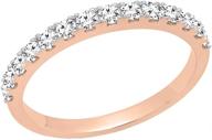 dazzlingrock collection diamond anniversary stackable women's jewelry for wedding & engagement logo