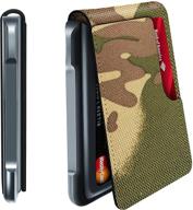 🔒 aluminum men's tactical wallets with enhanced rfid blocking - premium accessories for wallets, card cases & money organizers logo