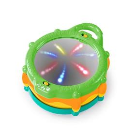 img 1 attached to 🥁 Bright Starts Light & Learn Drum with Melodies - Age 3 Months+, 8.85x3.5x6.5 Inch, Pack of 1