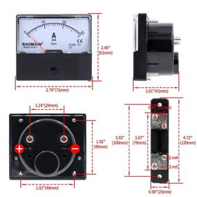 img 1 attached to Analog Panel Meter Current Ammeter