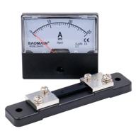 analog panel meter current ammeter logo