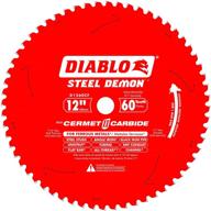 12-inch diablo d1260cf steel demon 60t cermet ii carbide ferrous metal saw blade logo