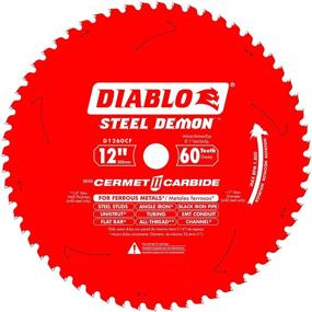 img 1 attached to 12-inch Diablo D1260CF Steel Demon 60T Cermet II Carbide Ferrous Metal Saw Blade