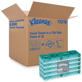 img 4 attached to 🧻 Kimberly-Clark Kleenex 13216 Facial Tissue - 60 Boxes of 100 (Total 6000 Tissues)